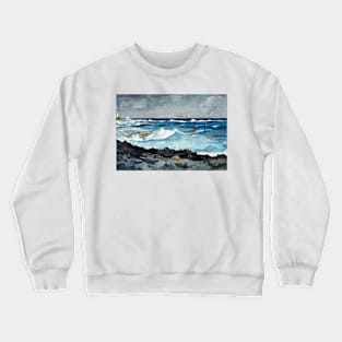 Shore and Surf, Nassau by Winslow Homer Crewneck Sweatshirt